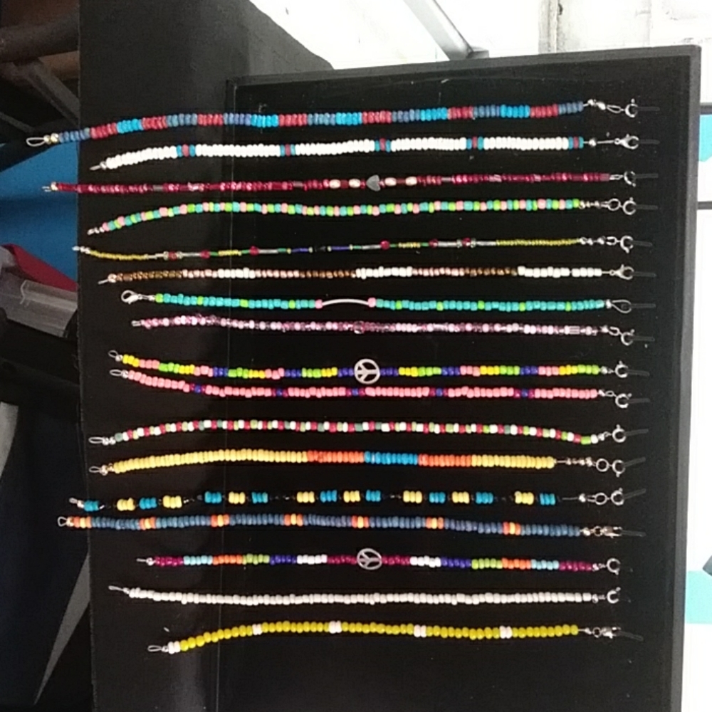 Anklets, batch of 15 for 45.00